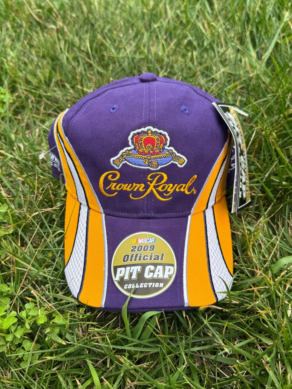 Vintage Crown Royal NASCAR Pit Collection Hat / 2009 / New / Velcro